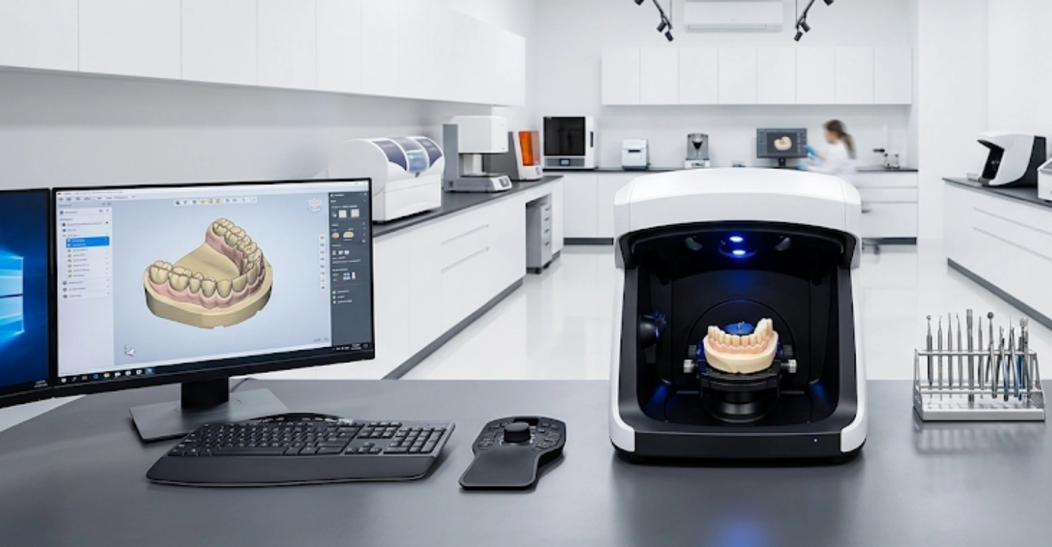Dental Desktop Scanner Laboratory 3D Guide - Vitrin Clinic