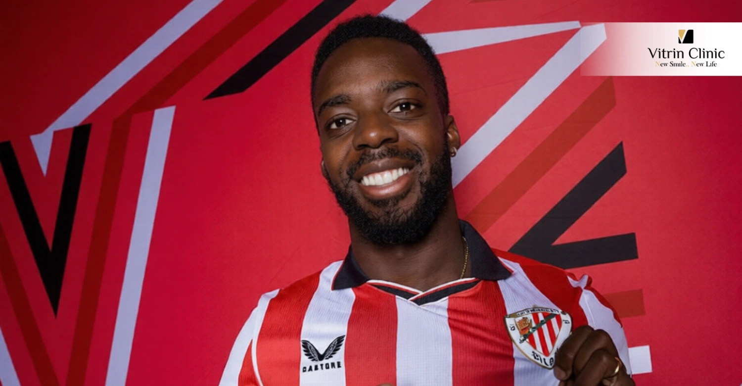 Sonrisa de iñaki williams