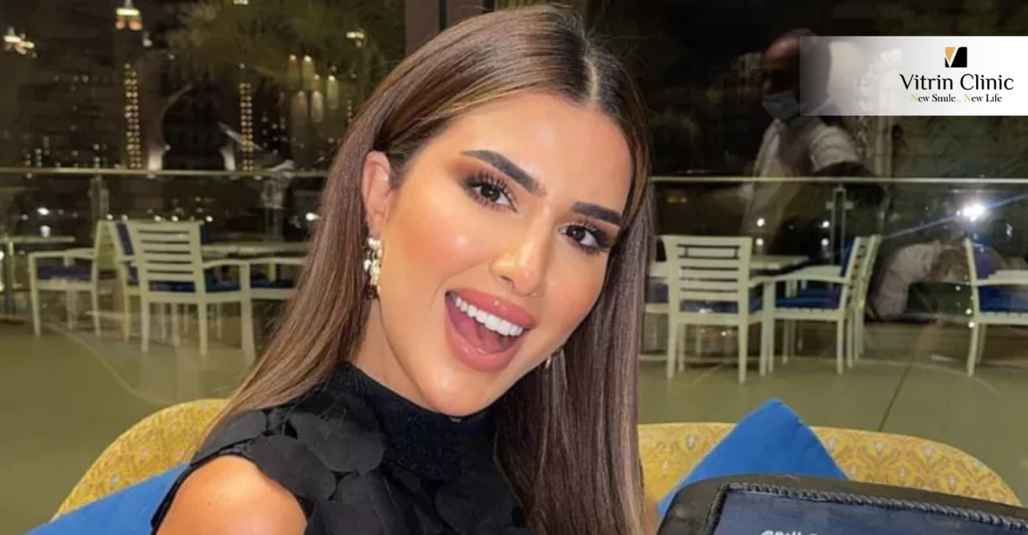 شهد الخطاب قبل وبعد الابتسامة